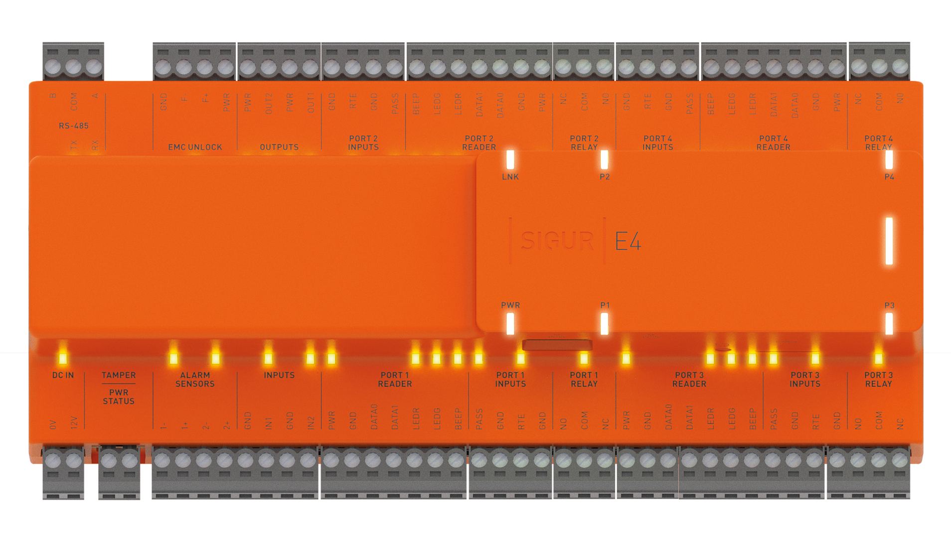 Sigur e500u настройка двух дверей