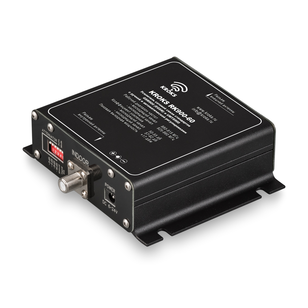 item_1422 Репитер GSM900 (EGSM) и UMTS900 сигналов 900 МГц 60 дБ KROKS RK900-60